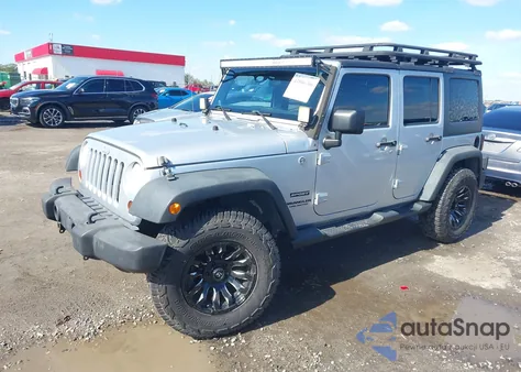 2012 Jeep Wrangler Unlimited Sport z USA, uszkodzony, nr VIN 1C4HJWDG0CL189603